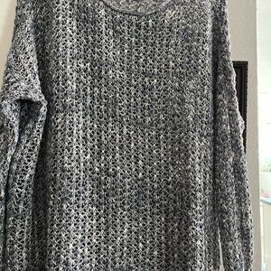 Hollister Open Weave Crew Neck Sweater